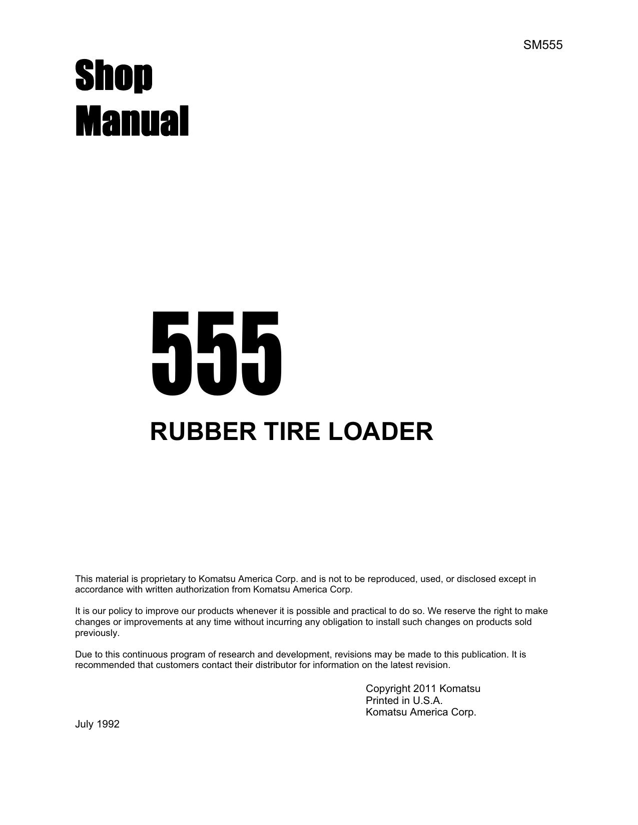 555 Shop Manual